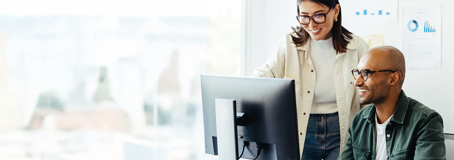 Federal professionals collaborating in a secure operations space